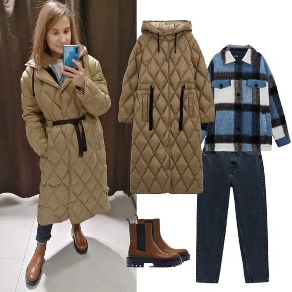 DOWN PUFFER COAT - Picture 6 of 13